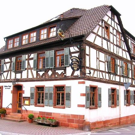 Goldner Engel, Restaurant - Hotel - Metzgerei Laudenbach  Exterior foto